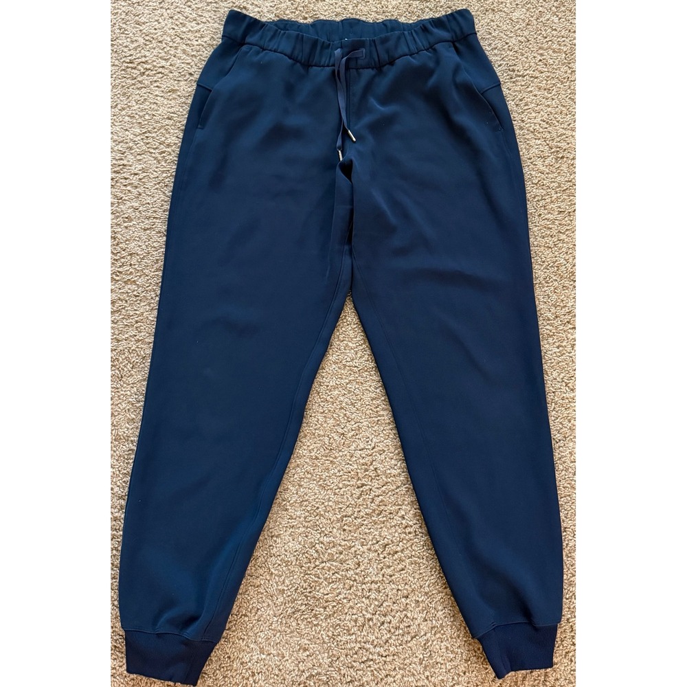 Lululemon On the Fly Jogger Navy Blue Pants LW5BZDS Size 10